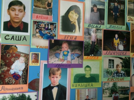 Some of the children who have received support from Belarusian  Children's Hospice