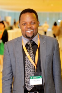 Dr Andrew Olagunju at the EAPC 8th World Research Congress, Lleida