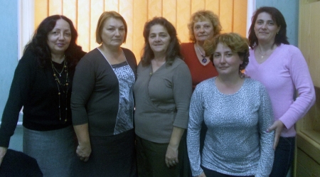 Members of the Fagaras rural hospice team