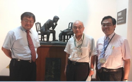 Professor Tai-Yuan Chiu, Professor Ching-Yu Chen and Dr Chien-An Yao